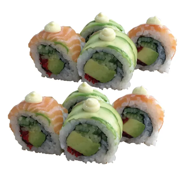 Rainbow roll