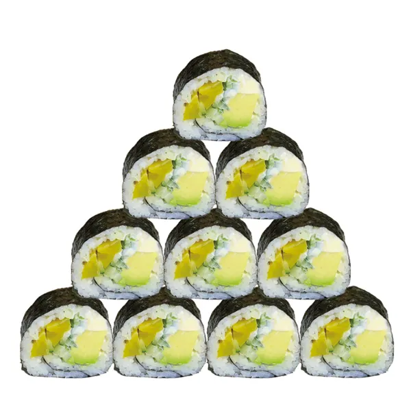 Futomaki Vegetal (10U)