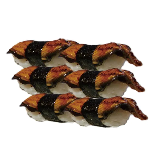 Nigiri Anguila flameada (6U)