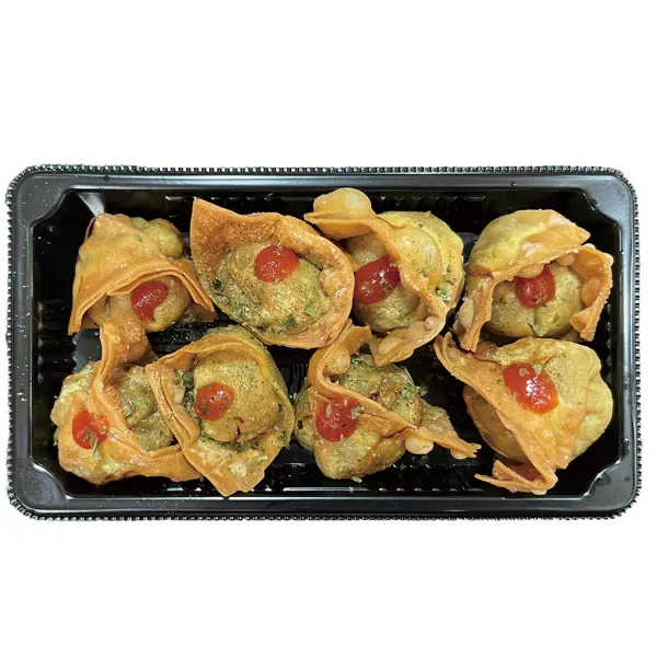 Wantun de ternera frito