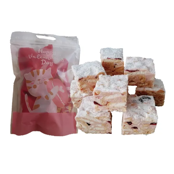 Turrón con fruto seco casero